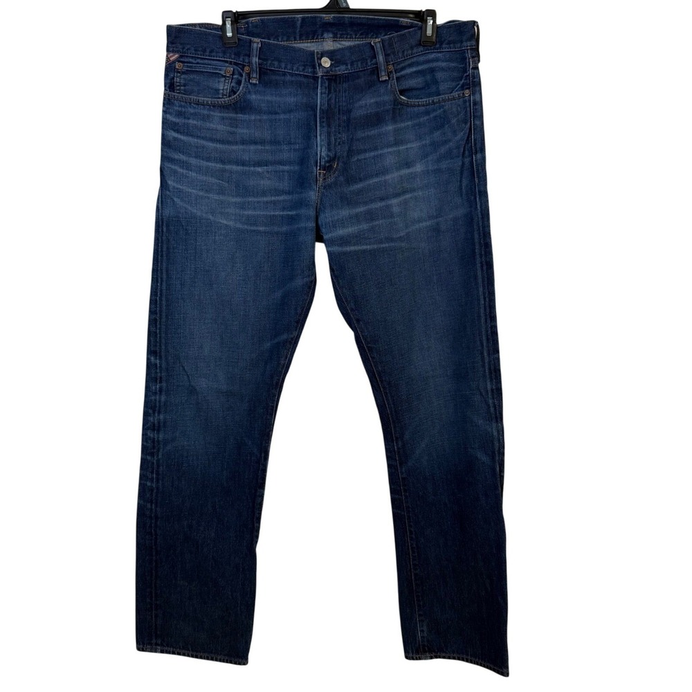 Denim Supply Ralph‎ Lauren Straight Jeans 38x34 Medium Wash Distressed USA